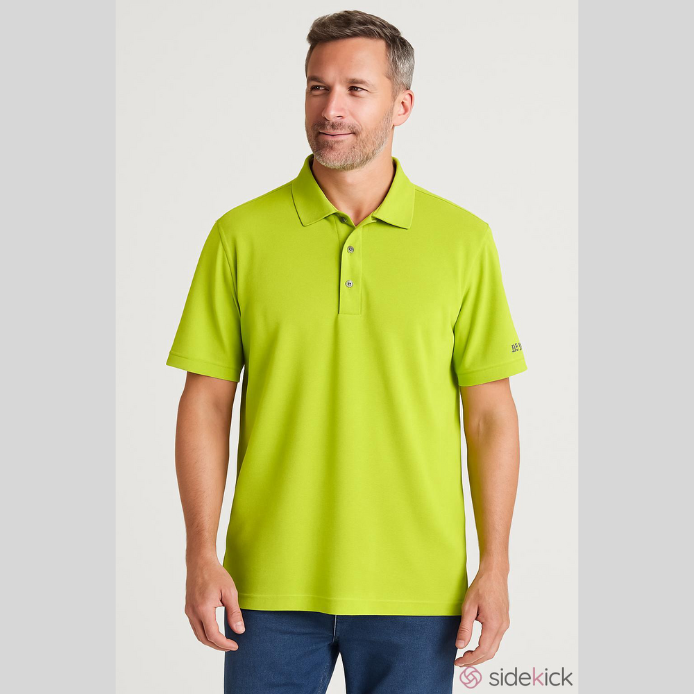 Izod Men's Bright Lime Polo Shirt